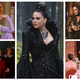 Clockwise from left: Bewitched, Once Upon a Time, Practical Magic, The Love Witch, Chilling Adventures of Sabrina.